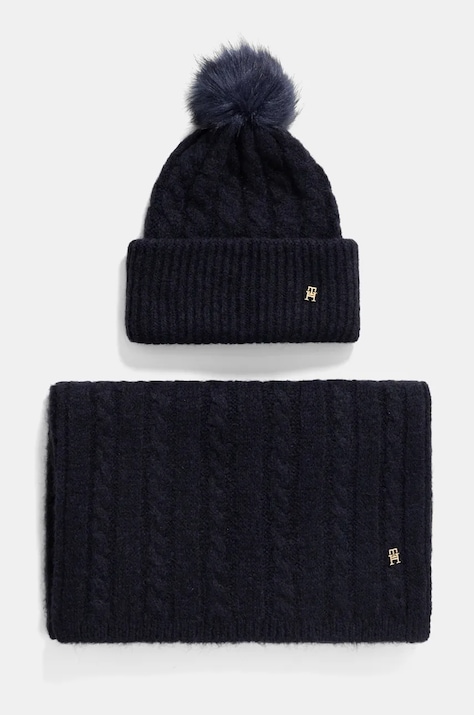 Tommy Hilfiger compleu culoarea albastru marin, AW0AW17158