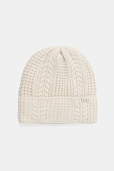 Čepice Under Armour fialová barva, z husté pleteniny, 1386639