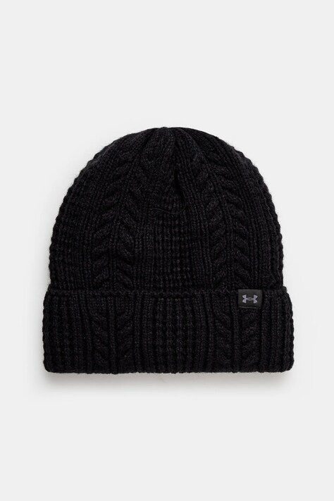 Under Armour caciula culoarea negru, din tricot gros, 1386639