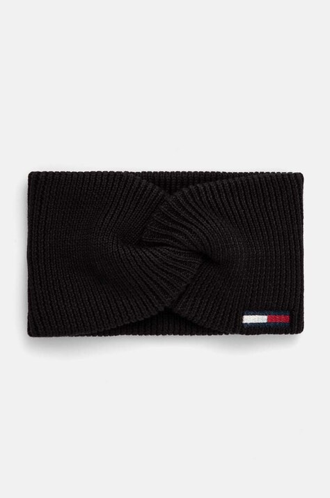 Tommy Jeans Opaska kolor czarny AW0AW16776