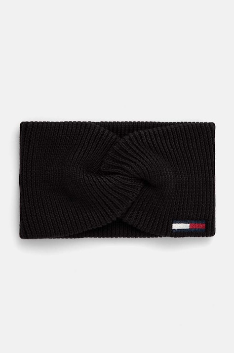 Tommy Jeans Opaska kolor czarny AW0AW16776