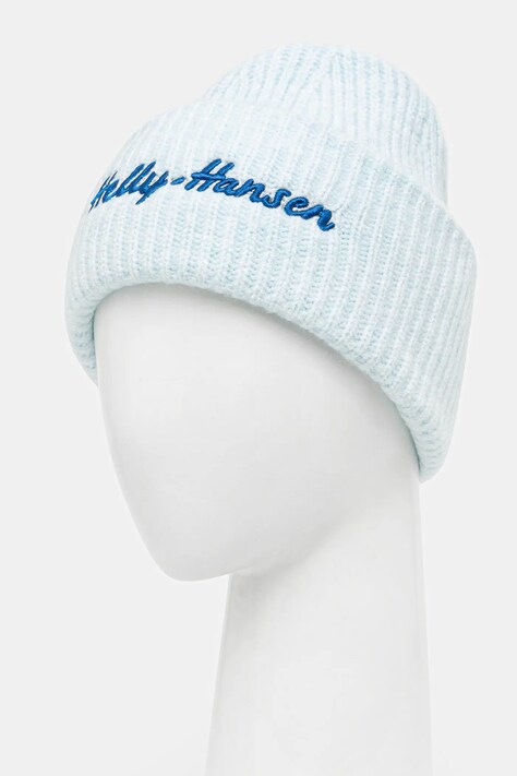 Helly Hansen căciulă SOFT RIB BEANIE culoarea bej, din tricot gros, 67531