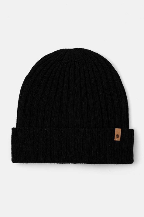 Καπέλο Fjallraven Byron Hat Thin χρώμα: μαύρο, F77387.550