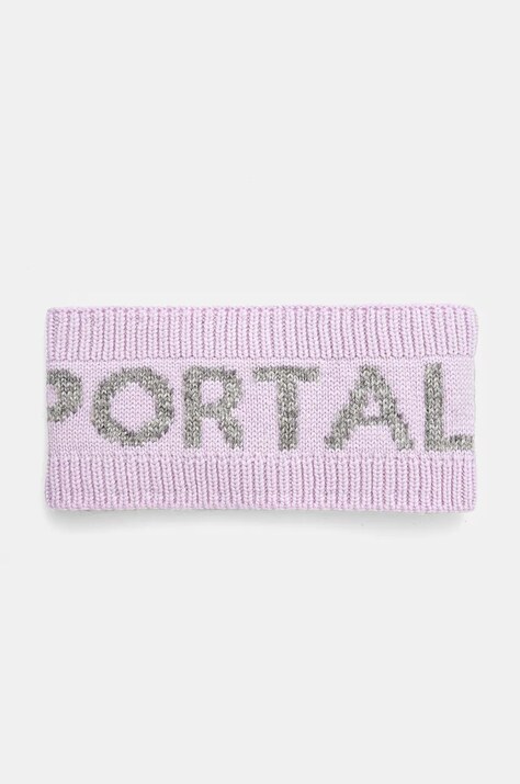 Sportalm bentita din lana culoarea violet, 1819811716