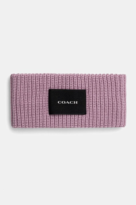 Coach bentita din amestec de lana culoarea roz, 29CO100426