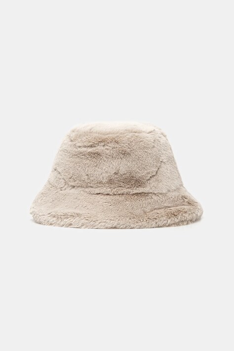 Stand Studio palarie Wera Bucket Hat culoarea bej, 61507-9070