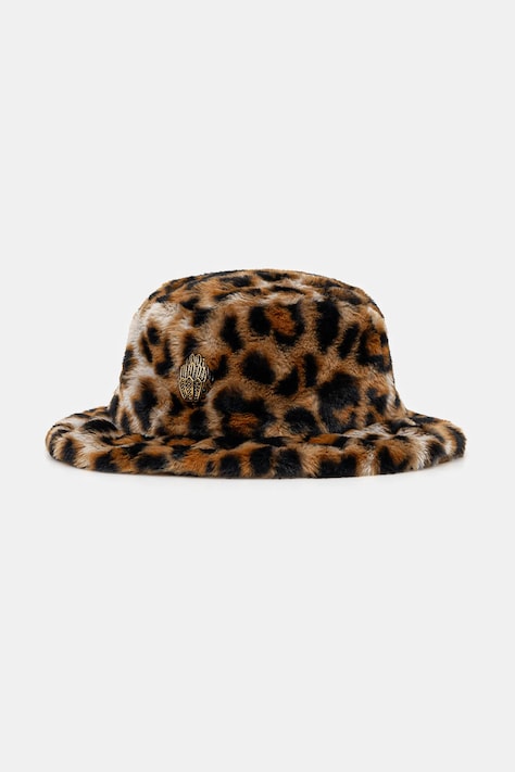 Klobouk Kurt Geiger London hnědá barva, 9426539999