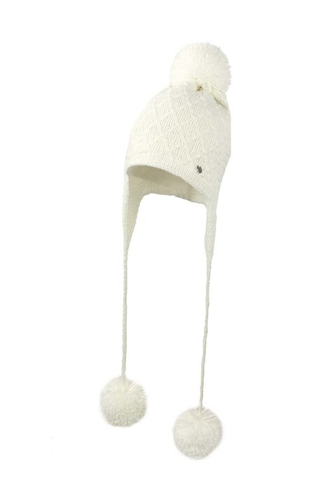 Детская шапка с примесью шерсти Jamiks CARMINIA IV цвет бежевый JZH455