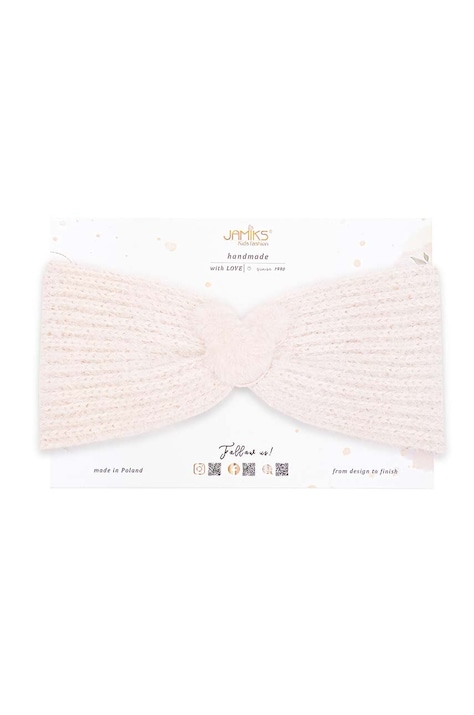 Детска диадема Jamiks SAYA в бежово JZH169