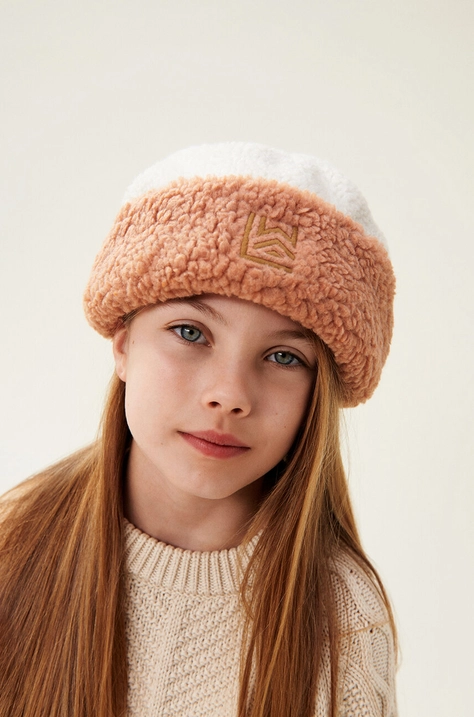 Детская шапка Liewood Selene Beanie цвет розовый  LW19440