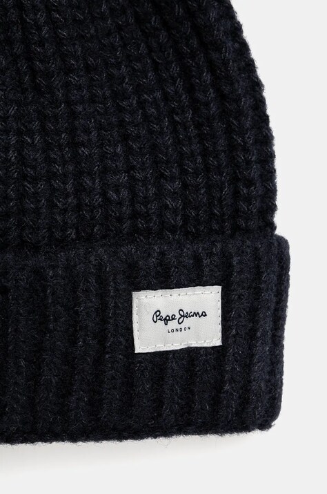 Дитяча шапка Pepe Jeans ZOE HAT — AW24-CAG05M, темно-синій — фото 3