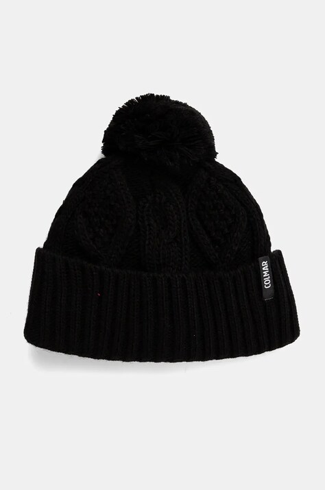 Colmar caciula FUNNY culoarea negru, din tricot gros, 5383.7YA
