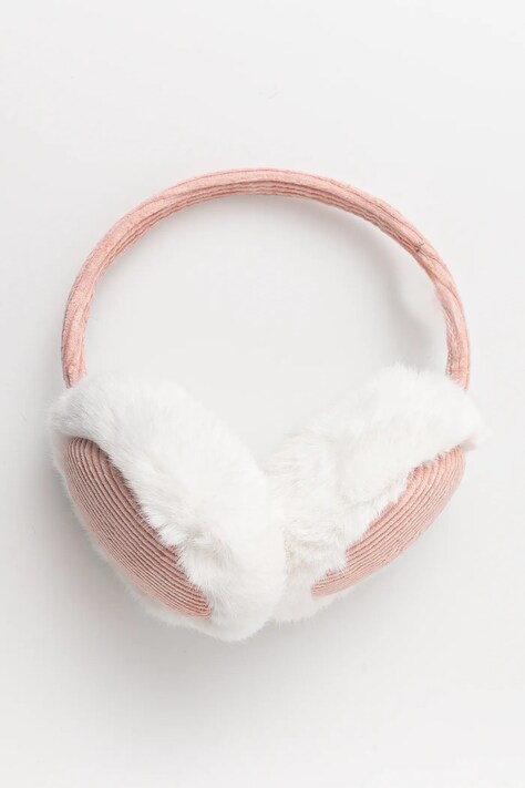 United Colors of Benetton nauszniki kolor różowy 65QCC800P