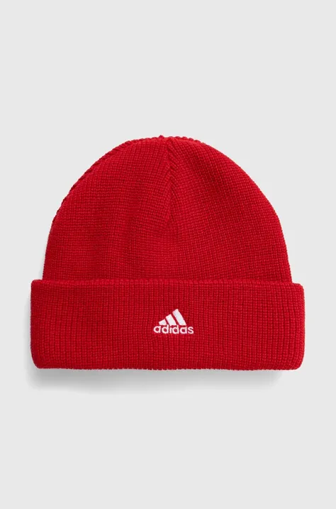Καπέλο adidas Performance LK BEANIE χρώμα: κόκκινο, IY7842