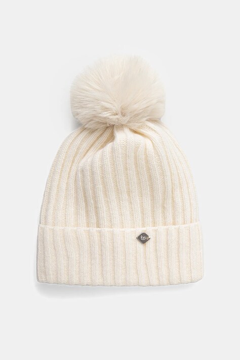 Detská vlnená čiapka Jamiks DAGNIS béžová farba biela, vlnená, JZH363