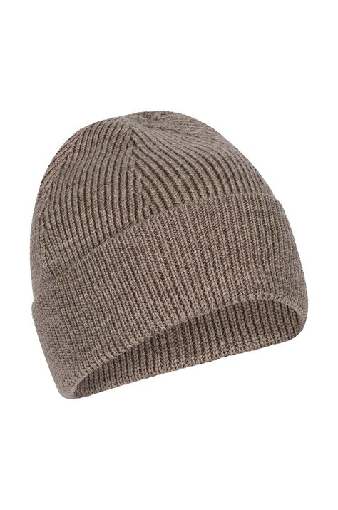 Детская хлопковая шапочка Konges Sløjd LOULI HAT цвет коричневый шерсть KS101258