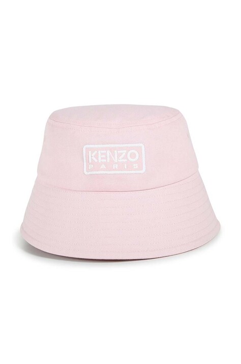 Kenzo Kids pălărie din bumbac pentru copii culoarea roz, bumbac, K60609