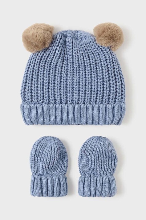Dječja kapa i rukavice Mayoral Newborn 9766