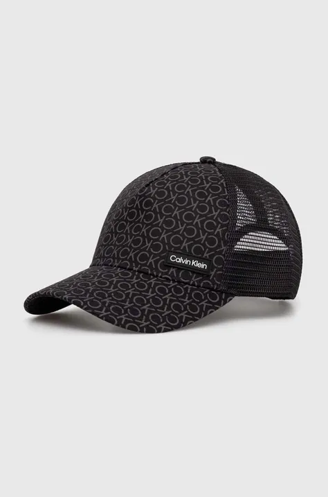 Καπέλο Calvin Klein χρώμα: μαύρο, K50K511993