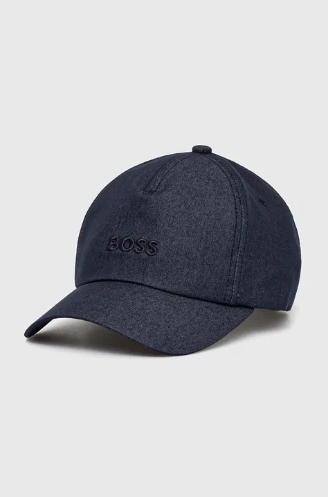 Καπέλο Boss Orange χρώμα: ναυτικό μπλε, 50519866