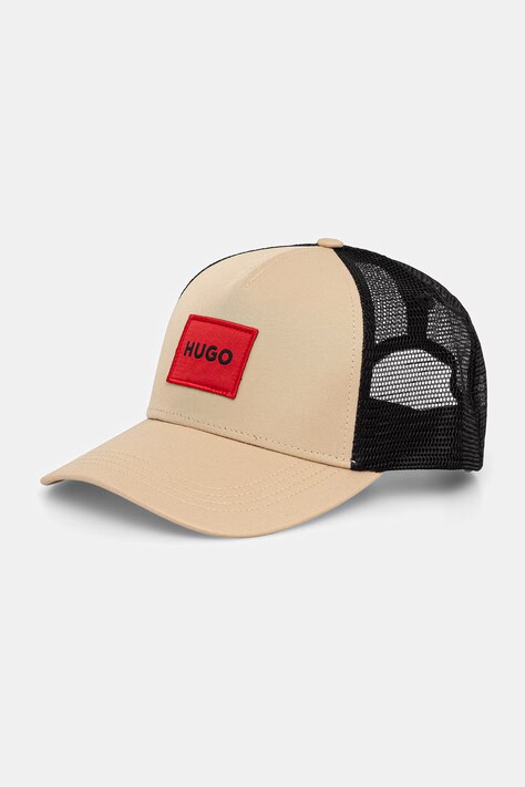 HUGO kšiltovka pánská Kody-PL béžová 50519398