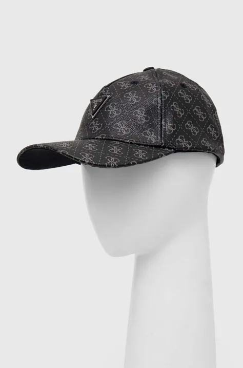 Καπέλο Guess MITO χρώμα: μαύρο, AM9405 POL01