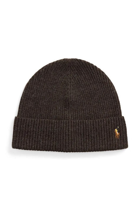 Polo Ralph Lauren Čepice pánská s vlnou hnědá 449959337