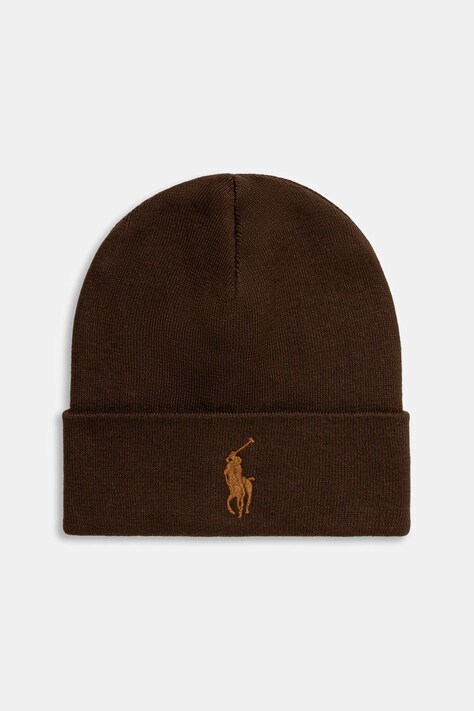 Pamučna kapa Polo Ralph Lauren boja: tamno plava, pamučne, 710886138