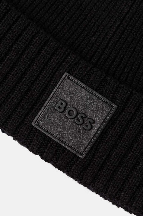 Вовняна шапка BOSS Flavio — фото 2