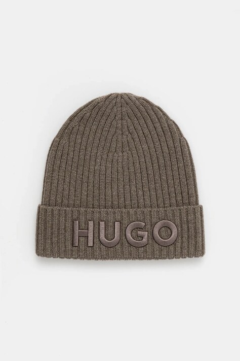 HUGO berretto in lana colore nero  50527804