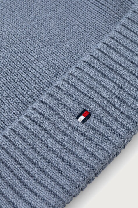 Tommy Hilfiger Σκούφος beanie ανδρικός από πρόσμιξη κασμιριού μπλε AM0AM12796