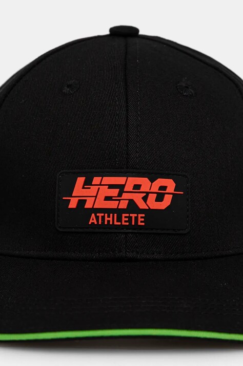 Rossignol sapca Hero culoarea negru, cu imprimeu, RLNMH07