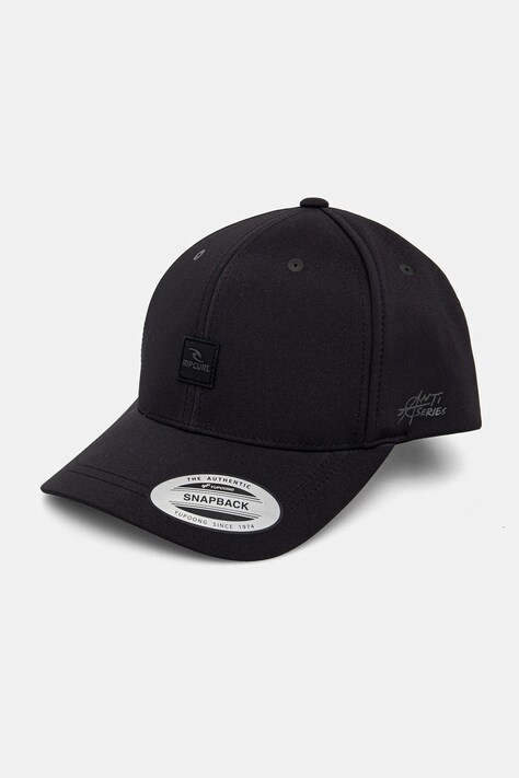 Rip Curl sapca culoarea negru, neted, 1DXMHE