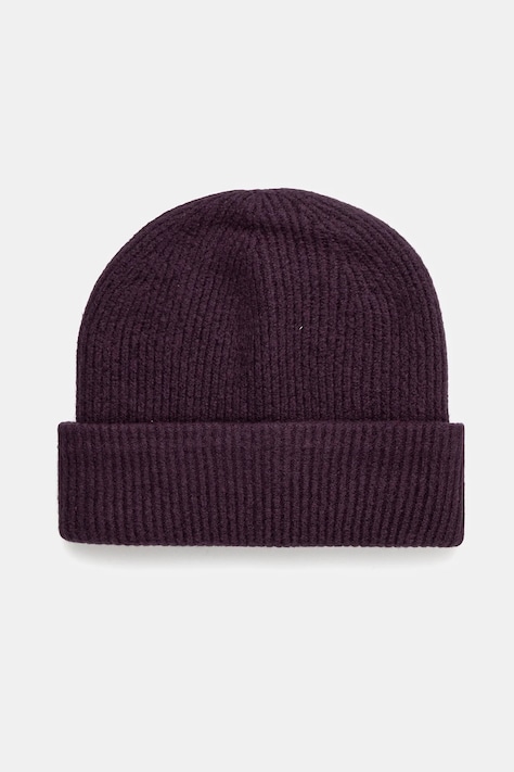 Abercrombie & Fitch caciula culoarea violet, din tricot gros, KI112-4145