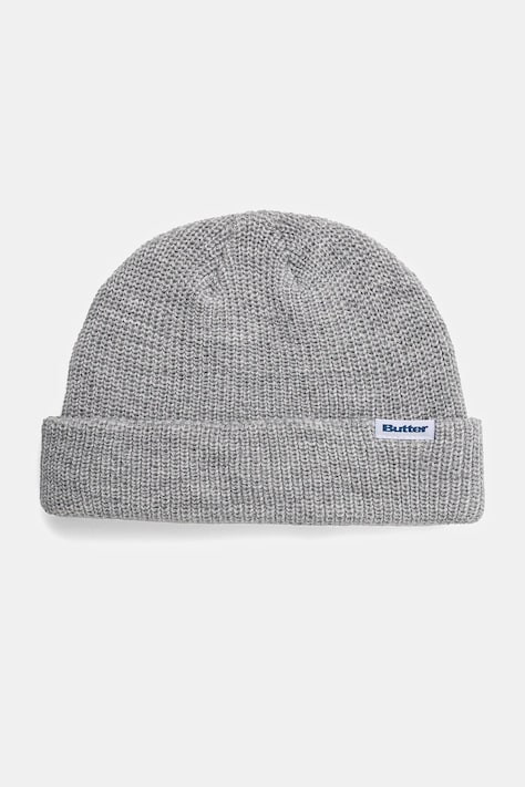 Čepice Butter Goods Wharfie Beanie šedá barva, z tenké pleteniny, BG243810