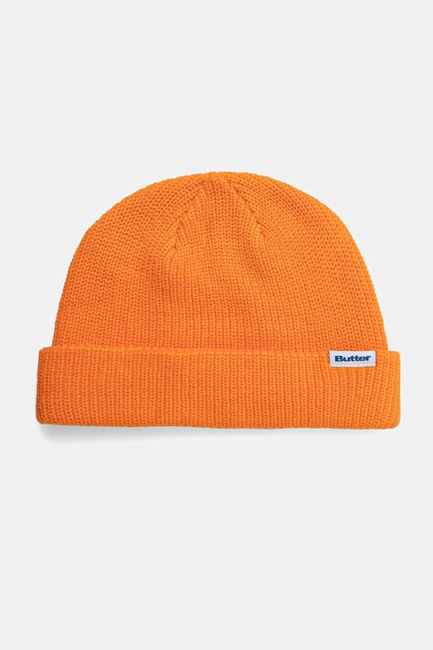 Čepice Butter Goods Wharfie Beanie oranžová barva, z tenké pleteniny, BG243810