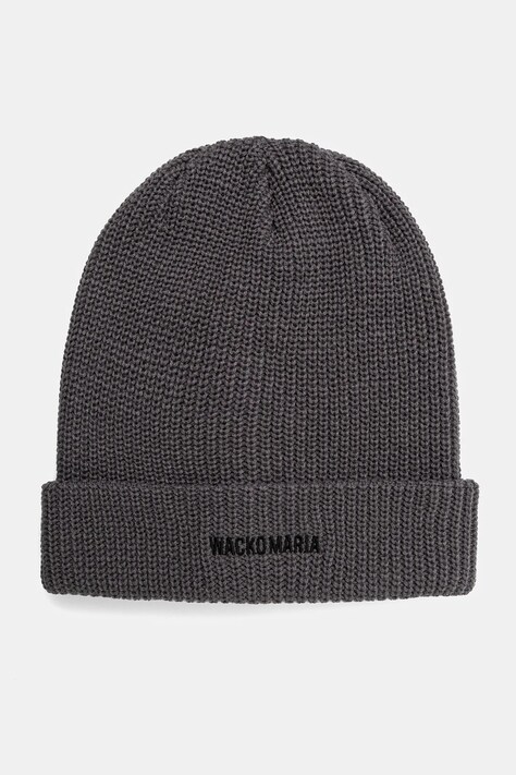 Kapa Wacko Maria Knit Watch Cap boja: siva, 24FW-WMA-CP04
