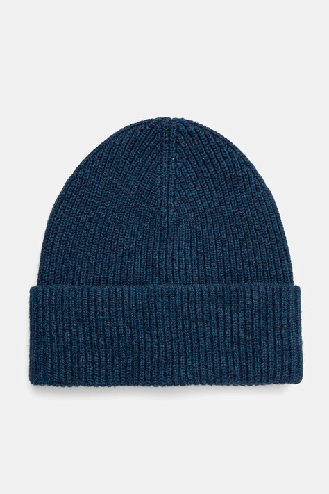 Kapa s primesjo volne United Colors of Benetton mornarsko modra barva, 1235UA00N