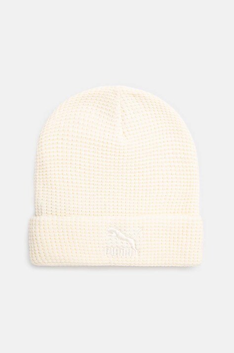 Puma berretto Classics Mid Fit Beanie colore beige  025677