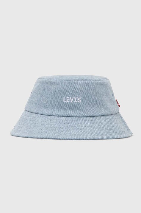 Levi's pălărie din denim bumbac, 000AE-0002