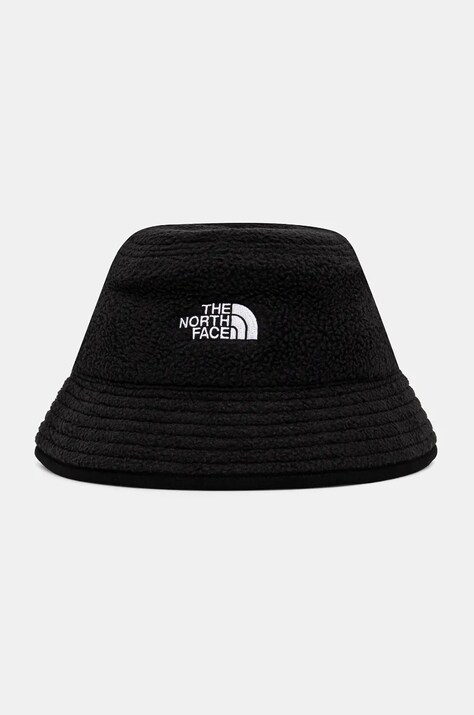 The North Face palarie Fleeski Street Bucket culoarea negru, NF0A3SJ131V1