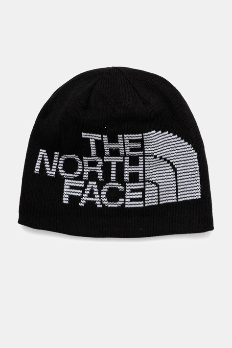 Dvostrana kapa The North Face Reversible Highline boja: crna, NF0A7WLAYA71