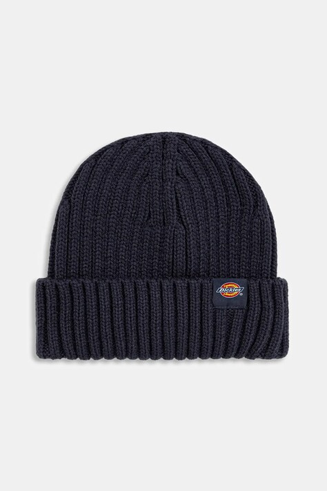Dickies czapka LOCKWOOD kolor granatowy z cienkiej dzianiny DK0A4Z2O