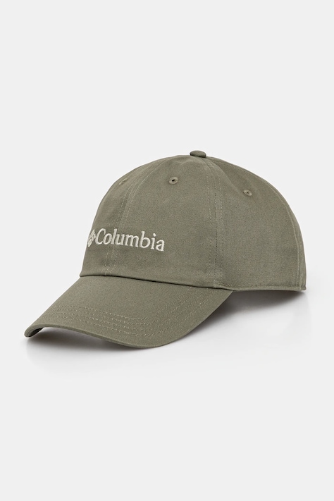 Bavlněná baseballová čepice Columbia Provisions Ball Cap šedá barva, s aplikací, 2096351