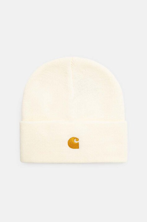 Шапка Carhartt WIP Chase Beanie цвет бежевый  I026222.0SHXX
