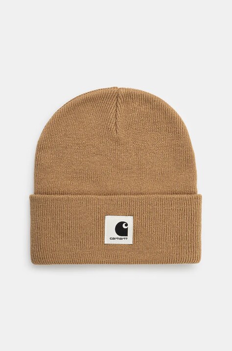 Шапка Carhartt WIP Ashley Beanie колір зелений  I031970.2FSXX