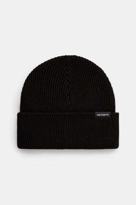 Carhartt WIP căciulă Gordan Beanie culoarea negru, I034236.89XX