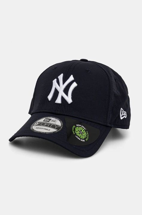 Šiltovka New Era NEW YORK YANKEES tmavomodrá farba, s nášivkou, 60565226