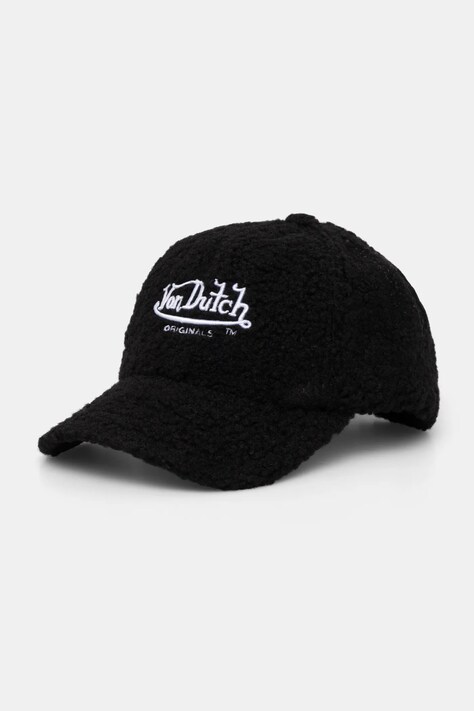 Kšiltovka Von Dutch DB SEATTLE černá barva, s aplikací, 7030589