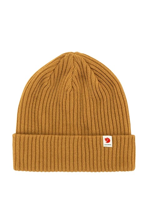 Шапка Fjallraven Rib Hat цвет коричневый F13100184.166